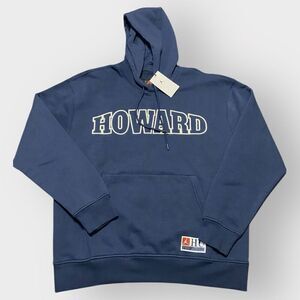 Nike Jordan x Howard University Bisons Pullover Hoodie FJ9323-419 Navy size L